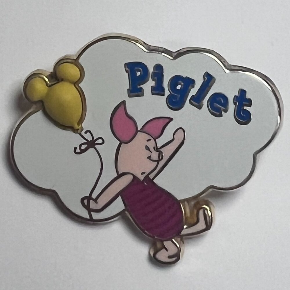 piglet mickey balloon • winnie the pooh • free-d rubber balloon • disney pin